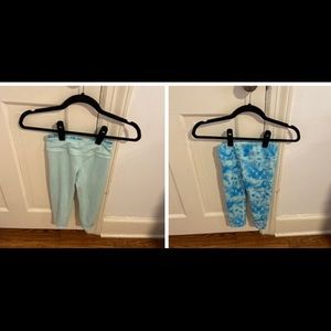 Reversible Umbro  girls cropped athletic  leggings